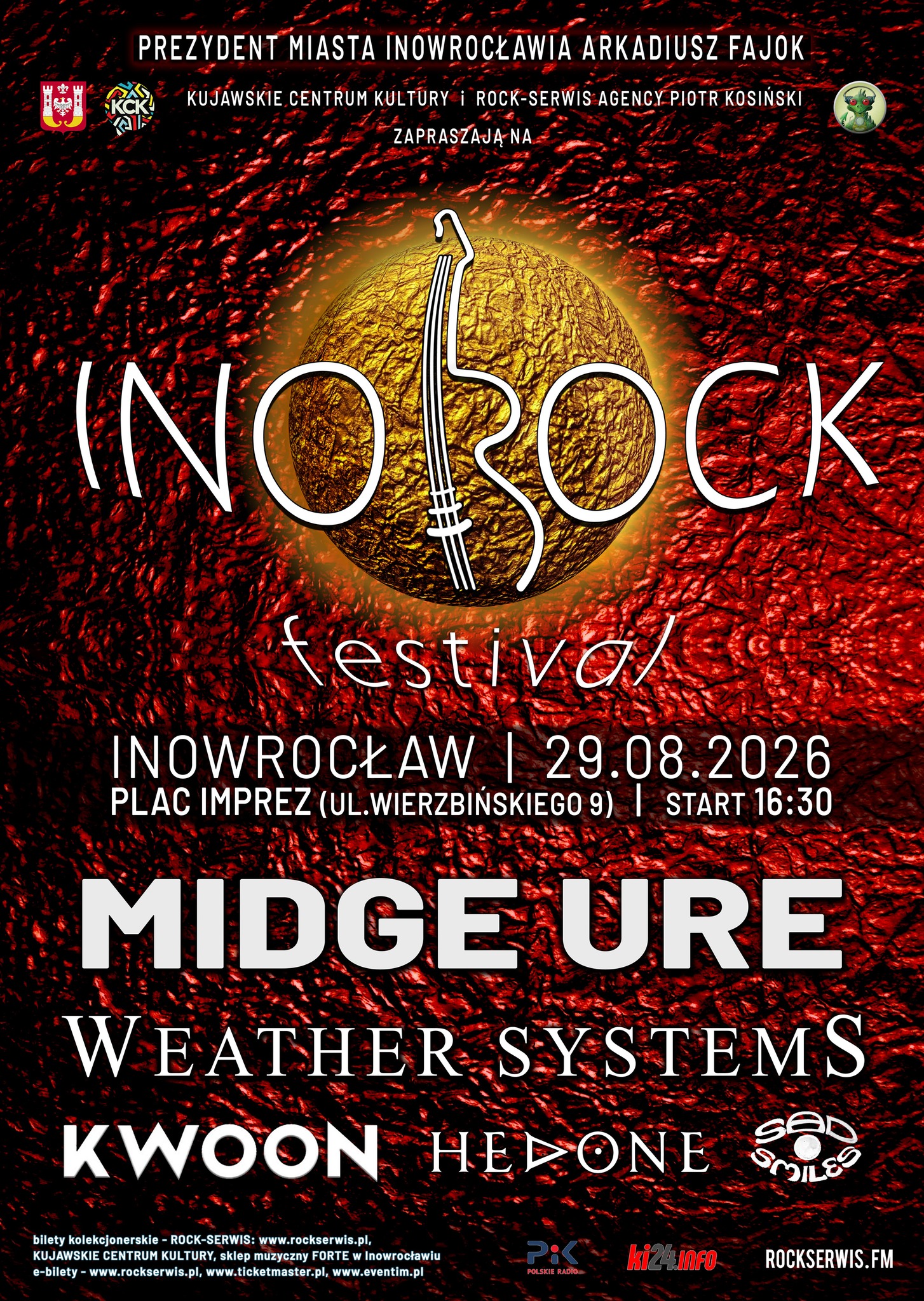 Gwiazdy Ino-Rock Festival 2026