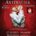 Cztery koncerty Antimatter w Polsce